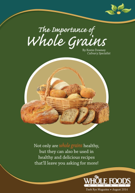Whole Foods Booklet Cover